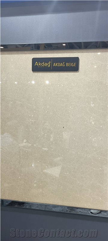 Akdag Beige Limestone Slabs And Tiles