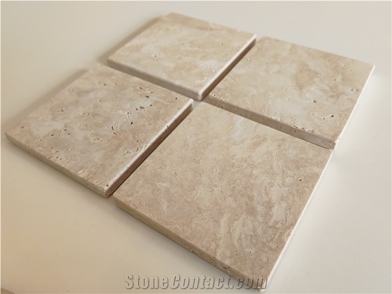 Plain Travertine Coasters Home Decor Products