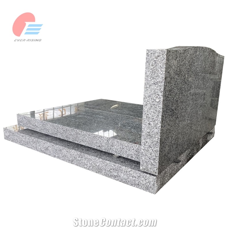 China Bianco Sardo Granite G439 Big Flower Granite Double Monument