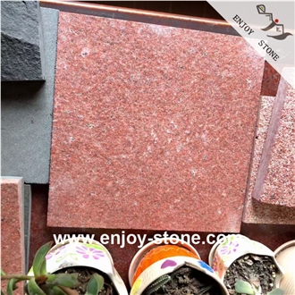 Chinese Red Granite Flamed Slabs Chinese Red Granite Flamed Slabs
