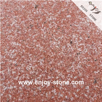Chinese Red Granite Flamed Slabs