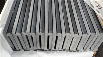 Dark Grey Basalt Pool Coping Tiles