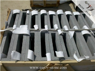 Dark Grey Basalt Pool Coping Tiles