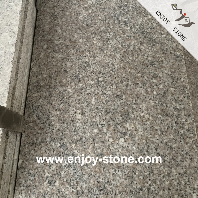 G636 Apple Pink Granite Tiles For Wall Cladding And Flooring