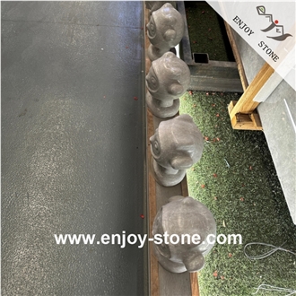 Grey Marble Modern Sculpture For Landcsaping