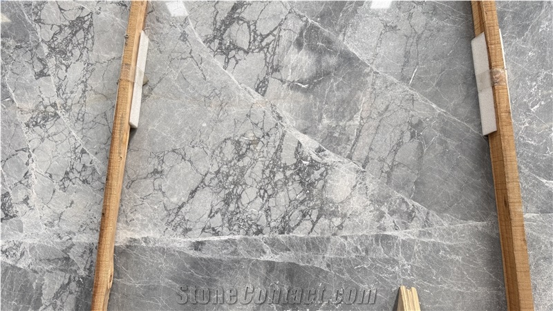 Polished Grey Marble Slabs