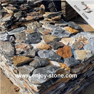 Rustic Yellow Slate Split Wall Stone Ancient Wall Stone Rustic Yellow Slate Split Wall Stone Ancient Wall Stone