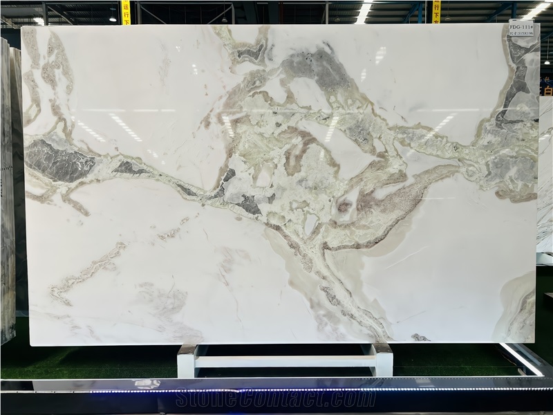 Dover White Marble Slabs
