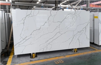 Hot Sale Artificial Calacatta Quartz Slabs With High Quality