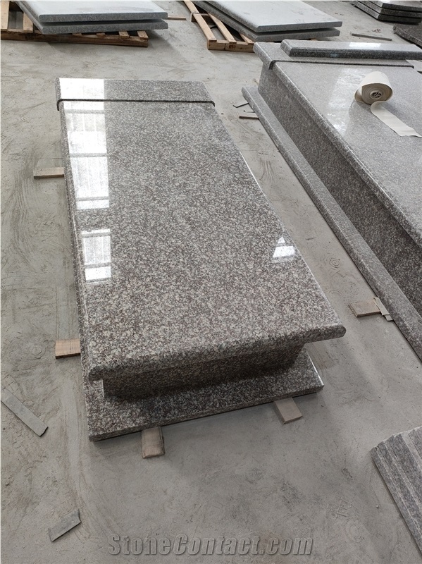 Durable China Solemn G664 Granite Tombstone With High Quality
