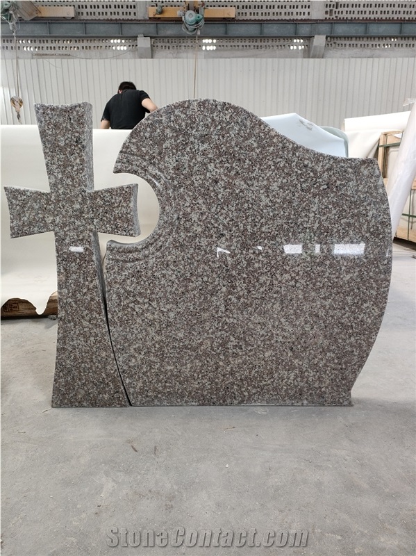 High Quality Durable China Solemn G664 Granite Tombstone