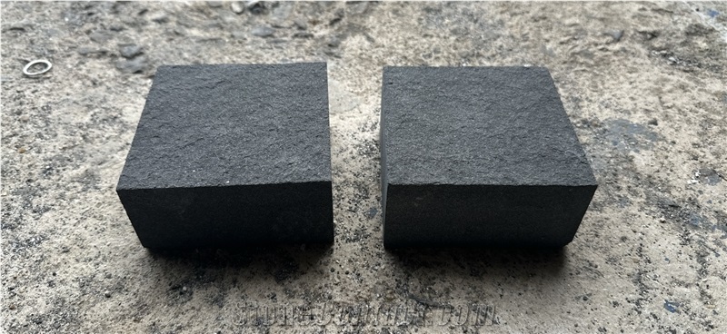 Black Basalt Flamed Tiles
