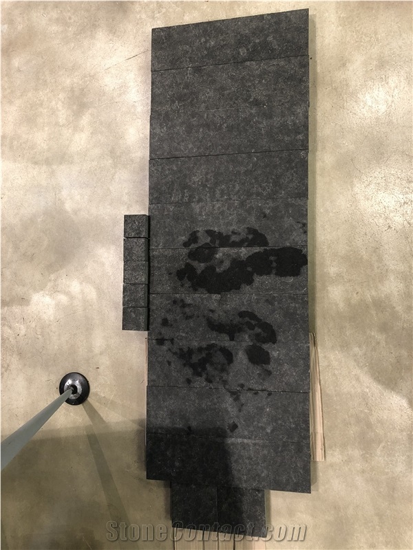 Black Basalt Flamed Tiles