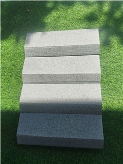 Dark Grey Granite Triangle Shape Garden Design Ornaments