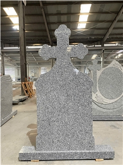 Grey Granite Headstone,Tombstone,Monuments,Gravestone