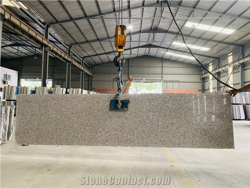 Vietnam Pink Granite Slabs, Granite Tiles