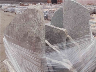 Grey Gneiss Machine Cut Irregular Flagstone Tiles