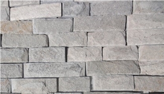 White Gneiss Machine Cut Irregular Flagstone Tiles