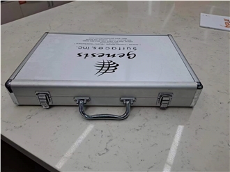 Aluminum Box For Quartz Marble Sample With Handle