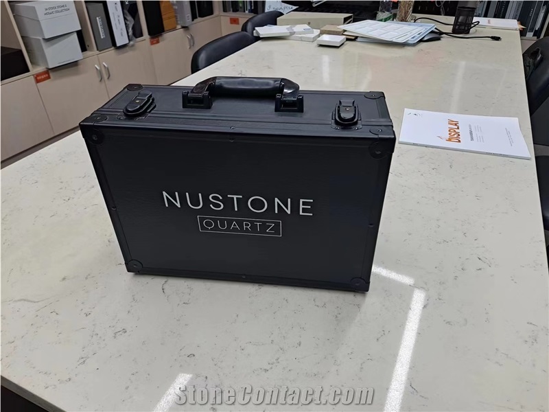 Aluminum Box For Quartz Marble Sample With Handle