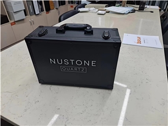 Aluminum Box For Quartz Marble Sample With Handle