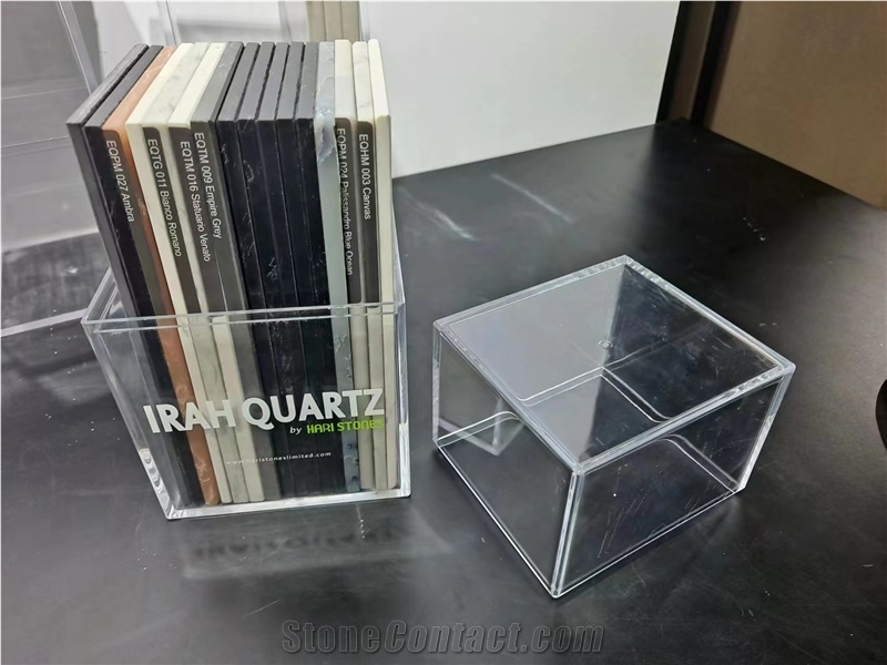 Aluminum Sample Display Case For Stone