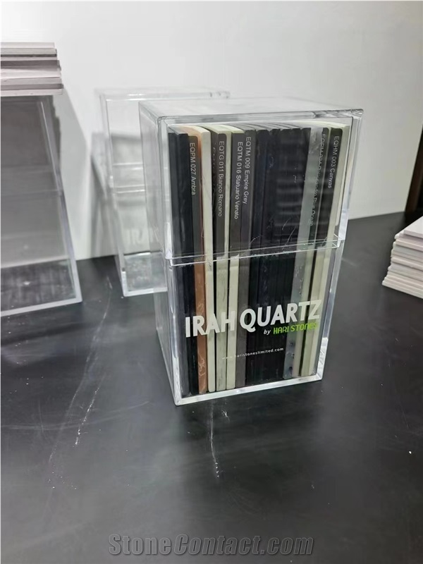 Aluminum Sample Display Case For Stone