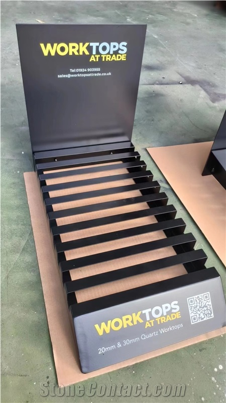 Countertop Display Stand Rack For Quartz,Marble,Granite
