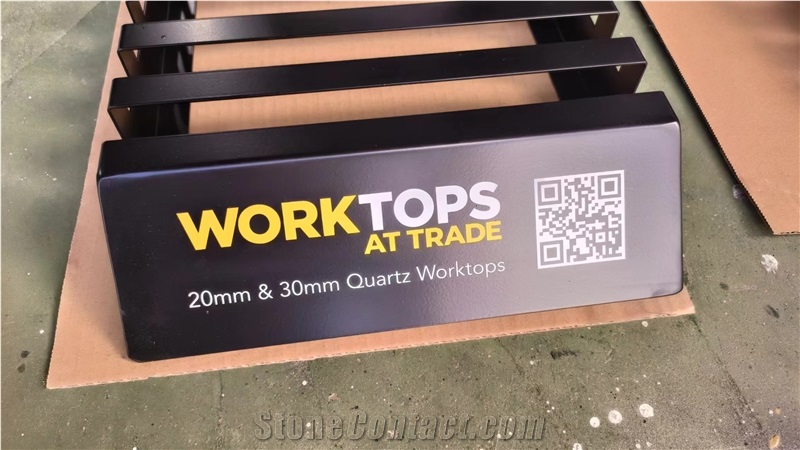 Countertop Display Stand Rack For Quartz,Marble,Granite