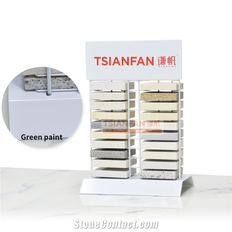 Marble Granite Sample Countertop Display Rack