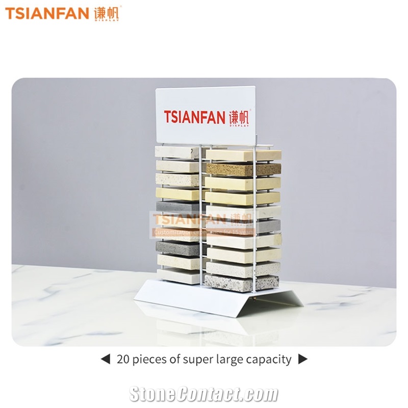 Marble Granite Sample Countertop Display Rack