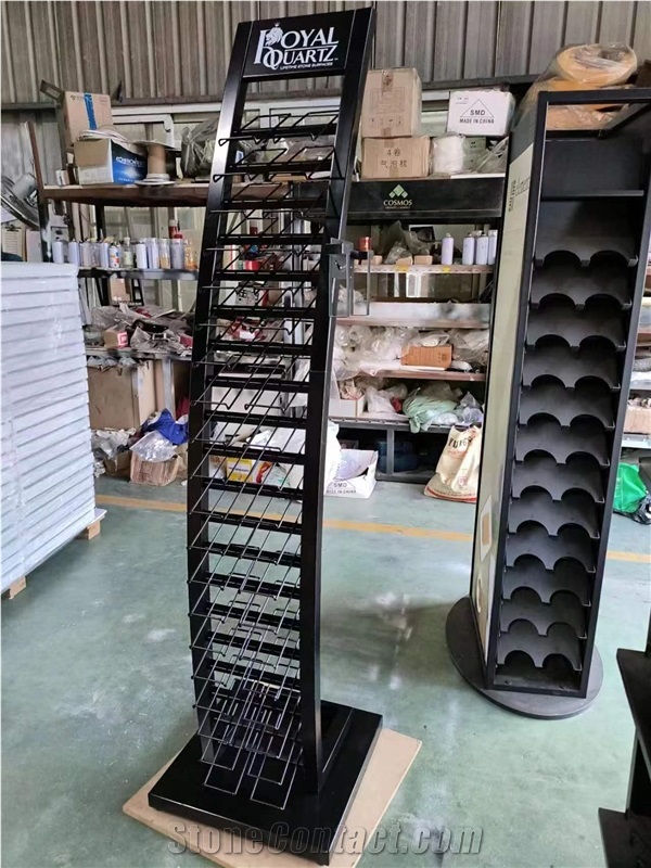 Quartz Stone Tower Display Rack