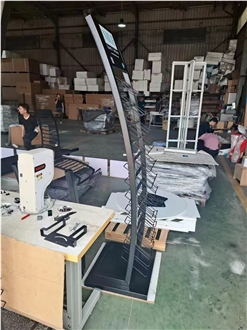 Quartz Stone Tower Display Rack