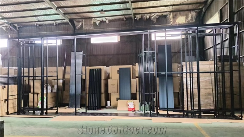 Stone Ceramic Tile Sliding Adjustable Display Rack