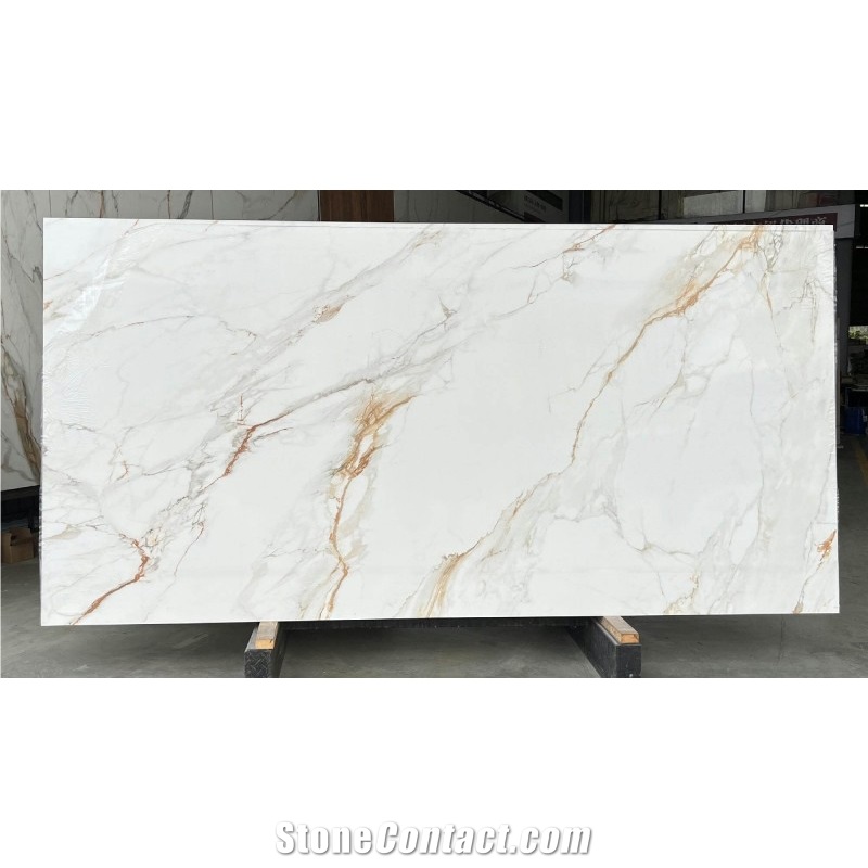3200*1600*12MM Calacatta Gold Sintered Stone Slabs