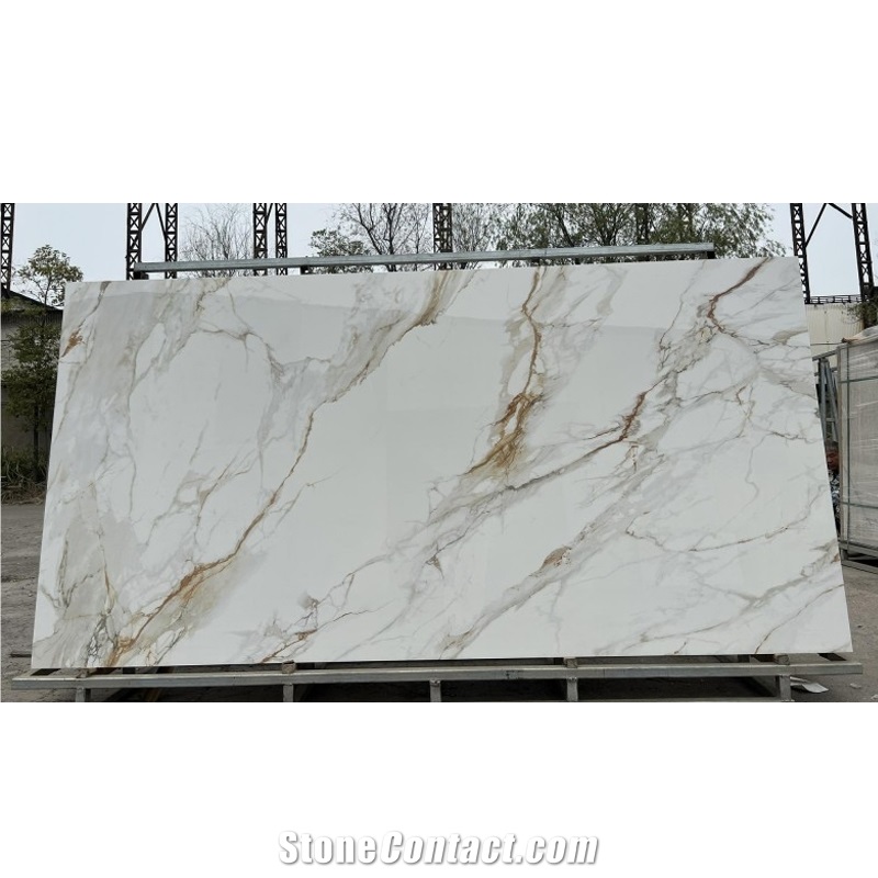 3200*1600*12MM Calacatta Gold Sintered Stone Slabs