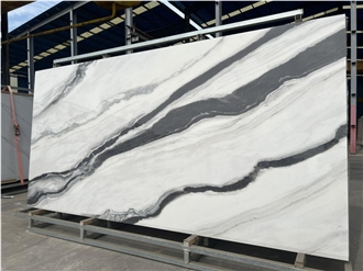 YUANDA 3200*1600*12MM Panda White Sintered Stone Slabs