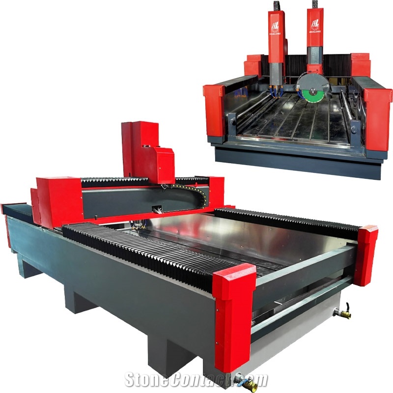 3 Axis CNC Tombstone Carving, Marble Stone Engraving Machine