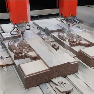Stone CNC Router Marble And Granite Gravestone, Headstone Engraving Machine