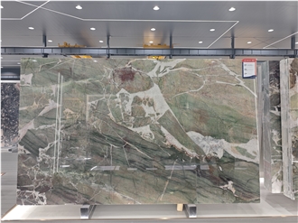 High Quality Brazil Glacier Green Quartzite Slabs High Quality Brazil Glacier Green Quartzite Slabs