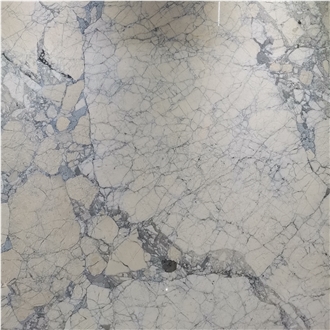 Azul Arabescato Marble Tile