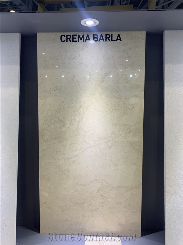Crema Barla Marble Slab