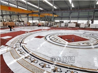 Golden Leaf Beige Marble Finished Product