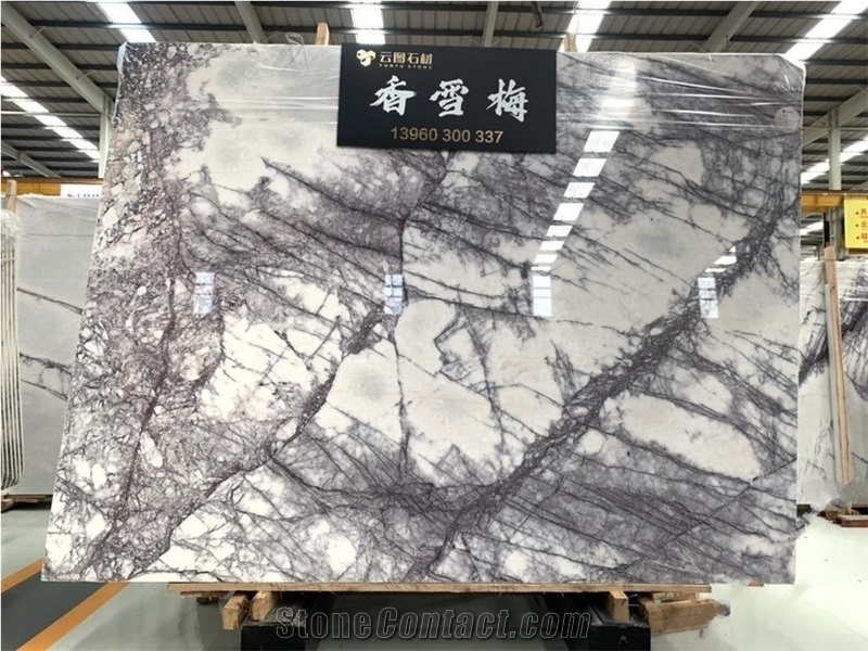 Milas Lilac Dark Marble Slab