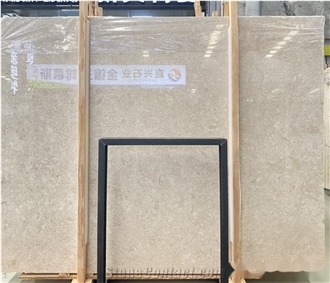 New Altman Beige Marble Slab