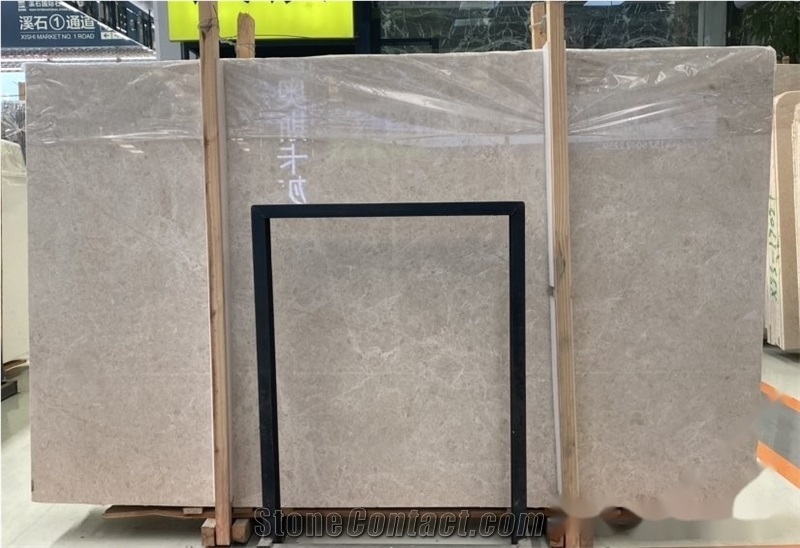 New Altman Beige Marble Slab