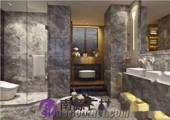 Oscar Gray Marble Finished Product