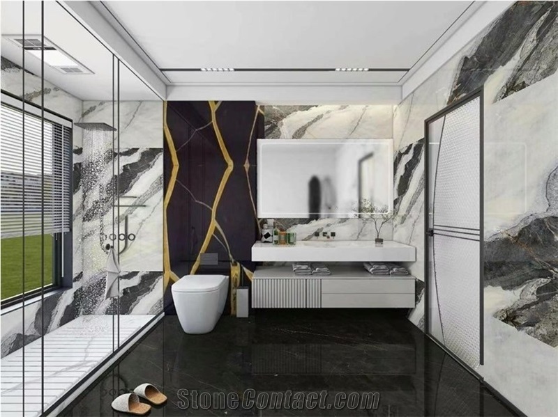Panda White Marble Finished Product