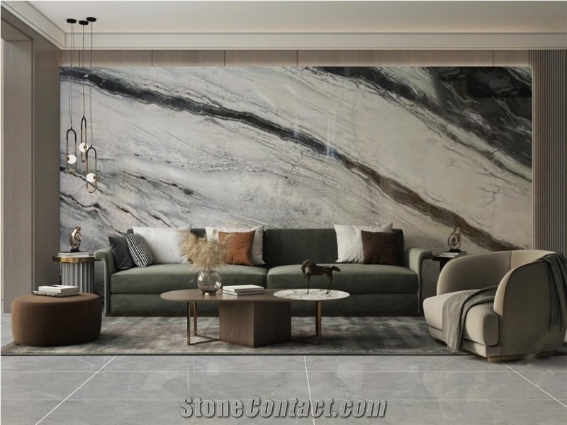 Panda White Marble Finished Product