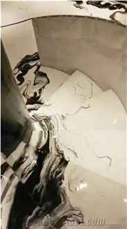 Panda White Marble Finished Product